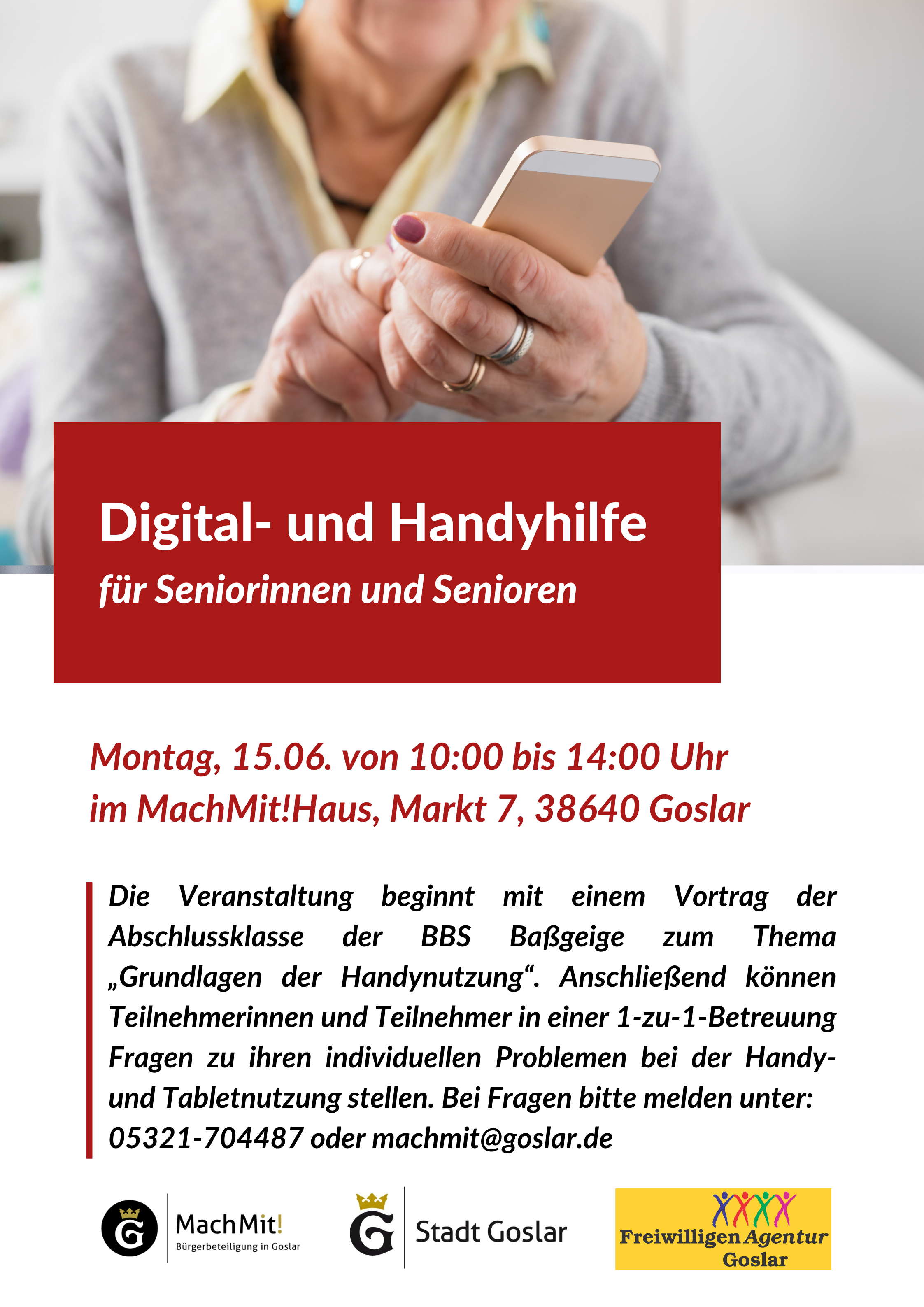 Digitale Teilhabe für Seniorinnen und Senioren