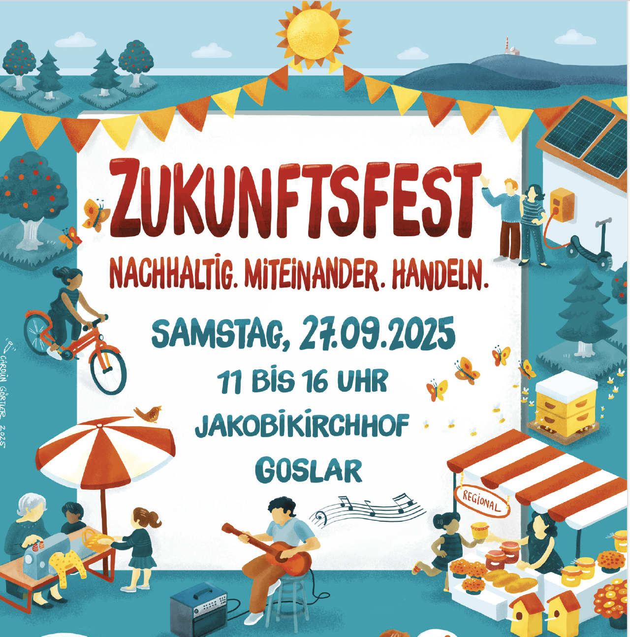ZUKUNFTSFEST nachhaltig.miteinander.handeln